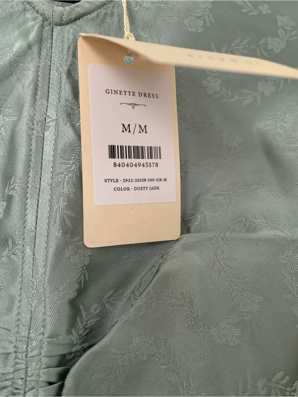 Doen Ginette Dress in Dusty Jade - Picture 8 of 11